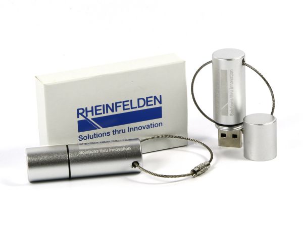 USB-Stick Alu 17 Kundenreferenz