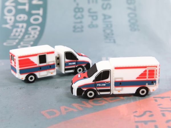 USB-Stick Einsatzfahrzeuge Kundenreferenz