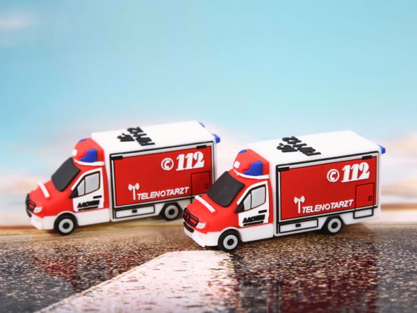 USB-Stick Einsatzfahrzeuge Kundenreferenz