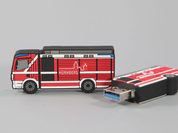 USB-Stick Einsatzfahrzeuge Kundenreferenz