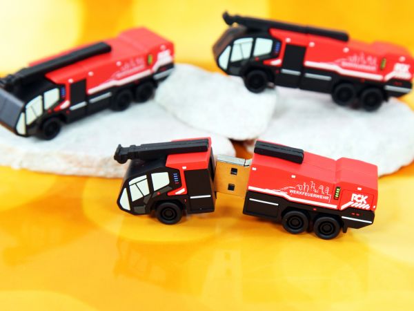 USB-Stick Einsatzfahrzeuge Kundenreferenz