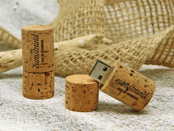 USB-Stick Flaschenkorken Smooth Kundenreferenz