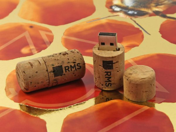 USB-Stick Flaschenkorken Smooth Kundenreferenz