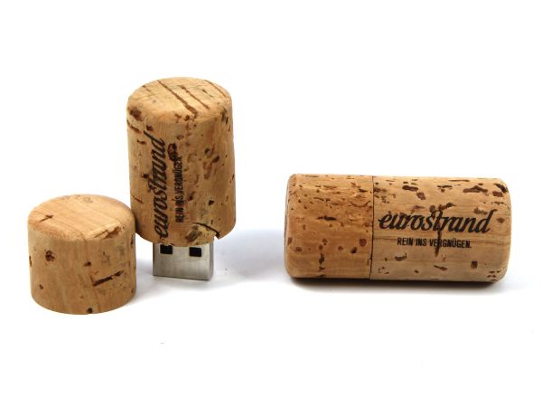 USB-Stick Flaschenkorken Smooth Kundenreferenz