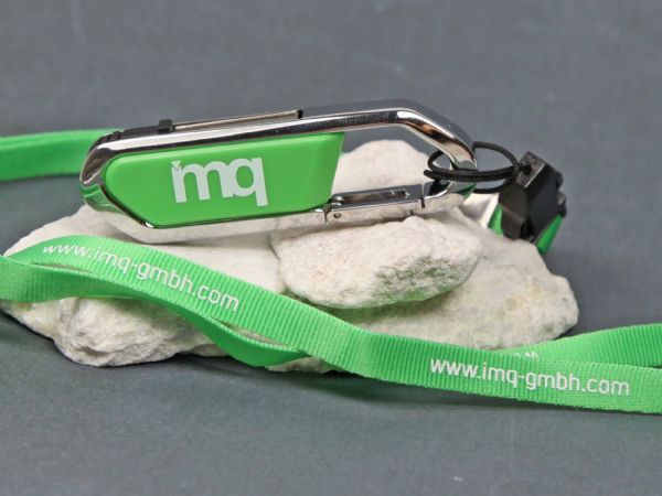USB-Stick Karabiner 02 Kundenreferenz