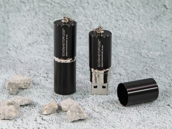 USB-Stick Lippenstift Kundenreferenz