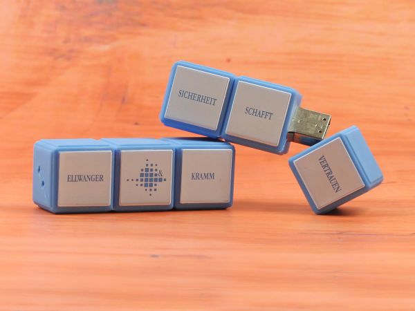 USB-Stick Magic Cube Kundenreferenz
