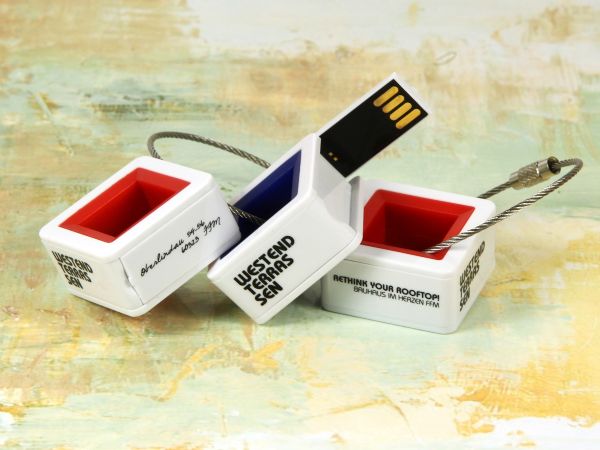 USB-Stick Mini Cubic Kundenreferenz