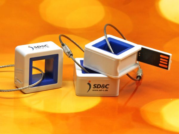 USB-Stick Mini Cubic Kundenreferenz