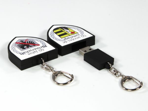 USB-Stick Wappen Kundenreferenz