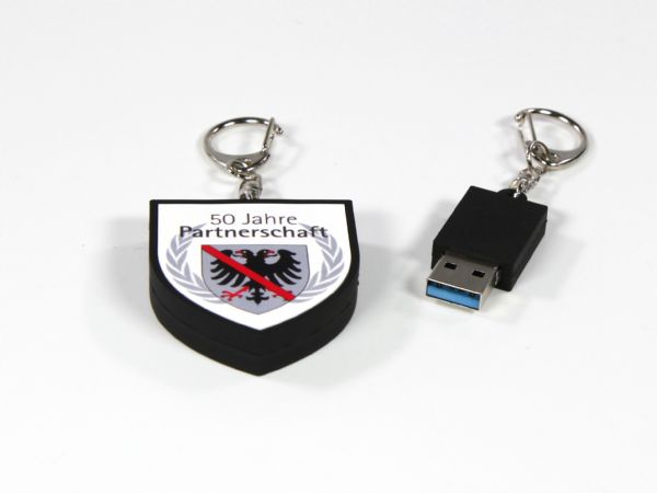 USB-Stick Wappen Kundenreferenz