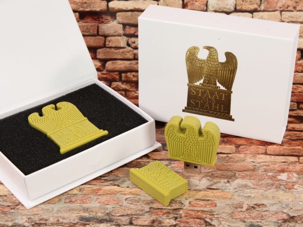 USB-Stick Wappen Kundenreferenz