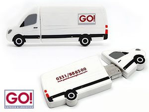 Geiger Krantechnik Transporter USB-Stick mit Logo
