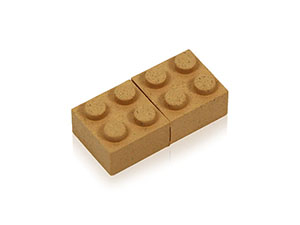 Baustein Werkebartikel USB-Stick ähnlich wie Lego
