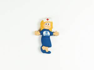 individueller maler usb stick figur mit logo