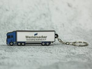 usb stick lkw verkehr logistik anhänger werbung