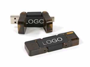 Dual USB LED Protector Typ-C beleuchtet