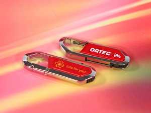 USB-Stick Karabiner 02 Kundenreferenz