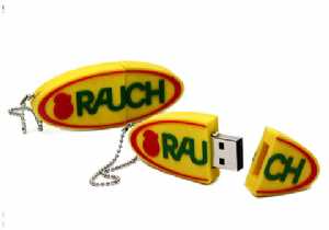 USB-Stick Logo oval Design