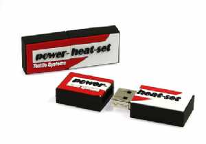 USB-Stick Logo rechteckig Design
