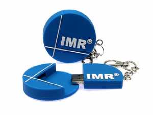 USB-Stick Logo rund als Werbeartikel