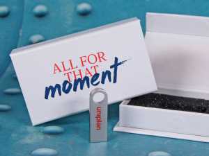 USB-Stick Mini Gentle Kundenreferenz Geschenkverpackung