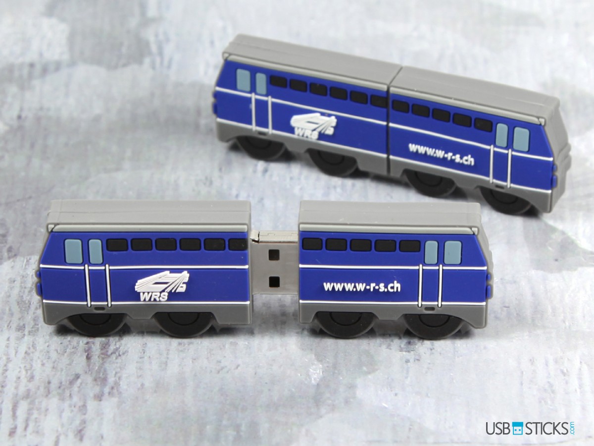 Individueller Zug, Lok oder Straßenbahn USB-Stick als Sonderanfertigung