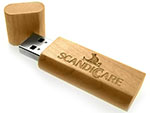 Holz-USB-Stick hochwertiges Werbegeschenk graviert