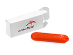 Arcelor Mittal günstiger Kunststoff USB-Stick mit Logo bedruckt