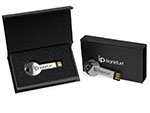 Mini USB-Key mit 1farbigem Druck  in Geschenkbox