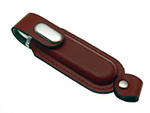 LEDER USB-Stick mit Branding Lederprägung