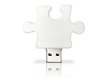 Werbeartikel Puzzlestück mit USB-Stick