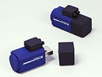 Aggregat Maschine mit Motor als USB-Stick mit Logo in individueller Form