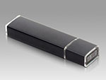 Günstiger Aluminium USB Stick mit Logo Druck oder Gravur für den Wiederverkauf