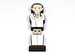 USB-Folks Arzt Figur