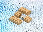 Baustein Werkebartikel USB-Stick ähnlich wie Lego