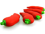 Chili Pepperoni Werbetatikel USB-Stick mit Logo