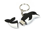 Lustiger Deflfin USB-Stick mit Logo