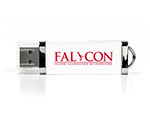 Falcon durchsichtiger Crystal USB-Stick