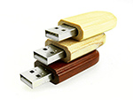 Holz USB-Stick in veschiedenen Farben mit Logo bedrucken
