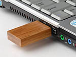 Holz USB Stick mit Logo für dne Wiederverkauf