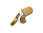 Holz MDF Hartfaserplatte USB-Stick mit Logo als Werbegeschenk