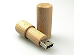 Holz USB Stick mit Logo ökologisch aus Holz