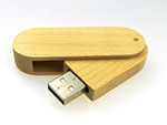 Holz USB Stick mit Logo für den Wiederverkauf