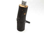 nachhaltiger Holz USB Stick mit Logo für Wiederverkäufer