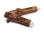 Holz Ast USB Stick Clou