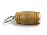 Holzfass USB-Stick mit Logo