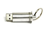 Holzfass USB-Stick mit Logo