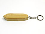 Eleganter langer Holz USB-Stick mit Logo