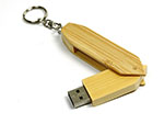Eleganter langer Holz USB-Stick mit Logo